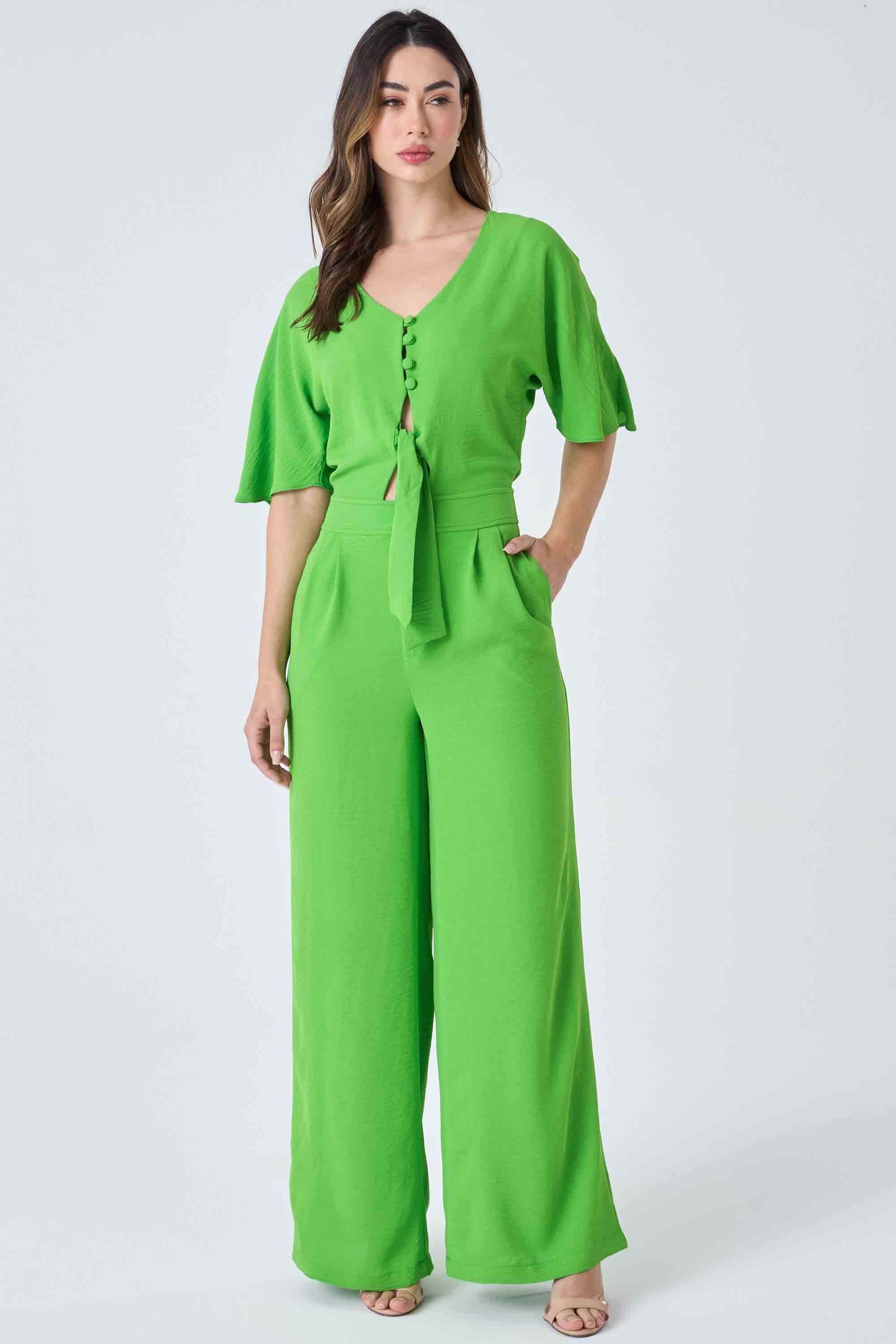 Macacão Longo Moda MacacÃ£o Feminino Macaquinho Macacao Longo