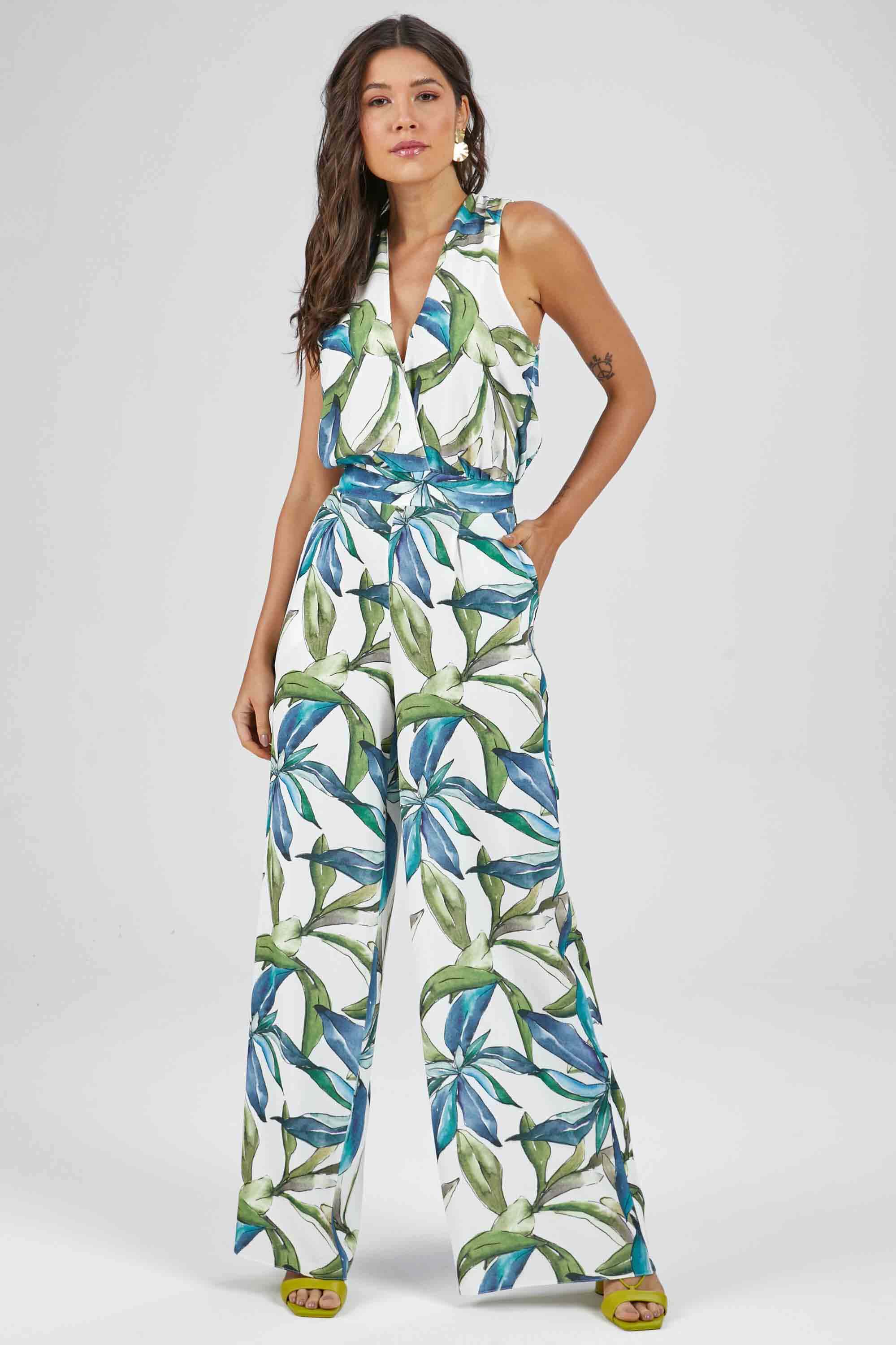 Macacão Longo MacacÃ£o De VerÃ£o Curto Macacão Feminino Longo