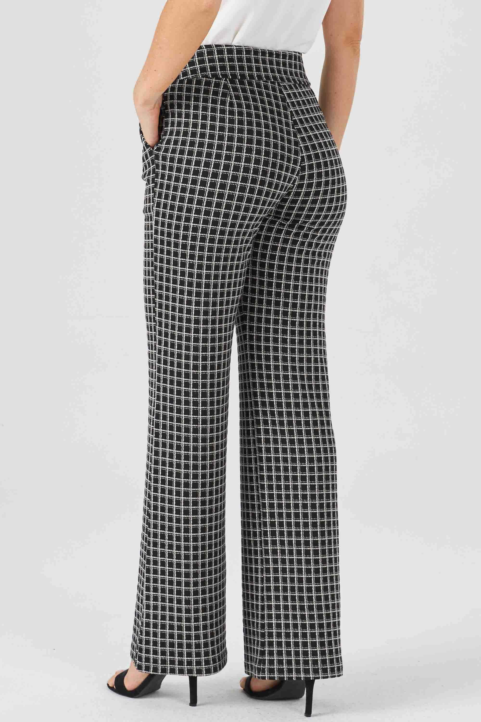 Alfaiataria Slim CalÇa Xadrez Feminina Alfaiataria Calça Feminina